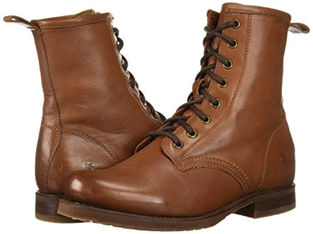 veronica combat boot whiskey