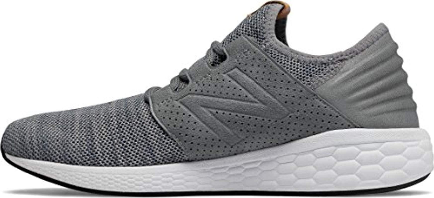 New Balance Cruz V2 Fresh Foam Running Shoe in Gray for Men - Lyst