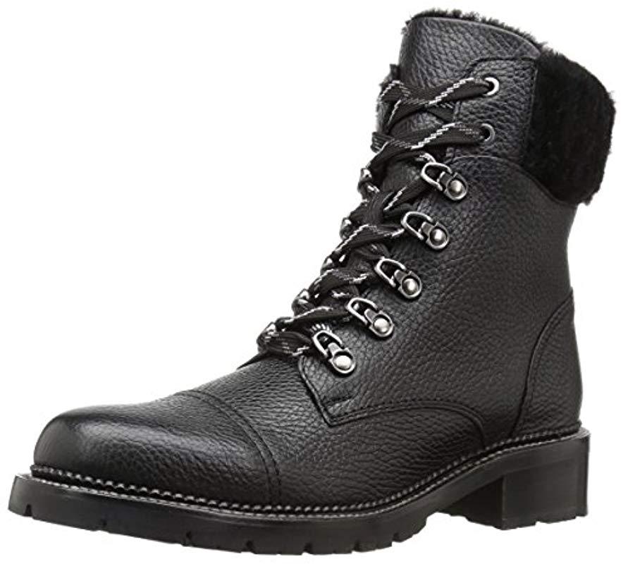 Frye Samantha Hiker Combat Boot in Black Save 60 Lyst