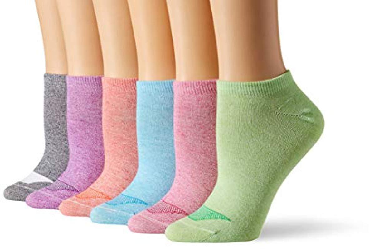 Hanes Ultimate Lightweight Vent No Show Sock 6pack Lyst