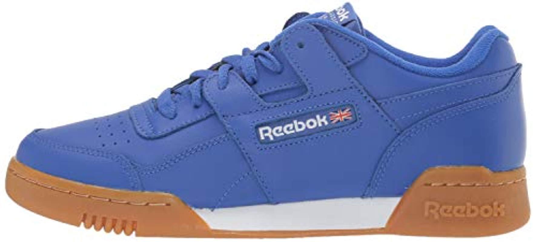Simple Reebok workout plus blue gum with Comfort Workout Clothes