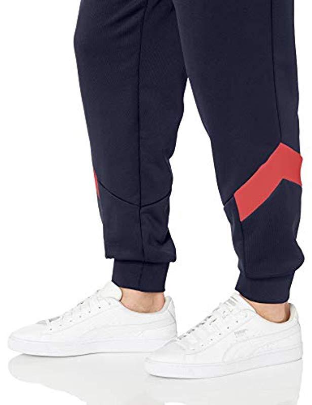 puma track pants blue