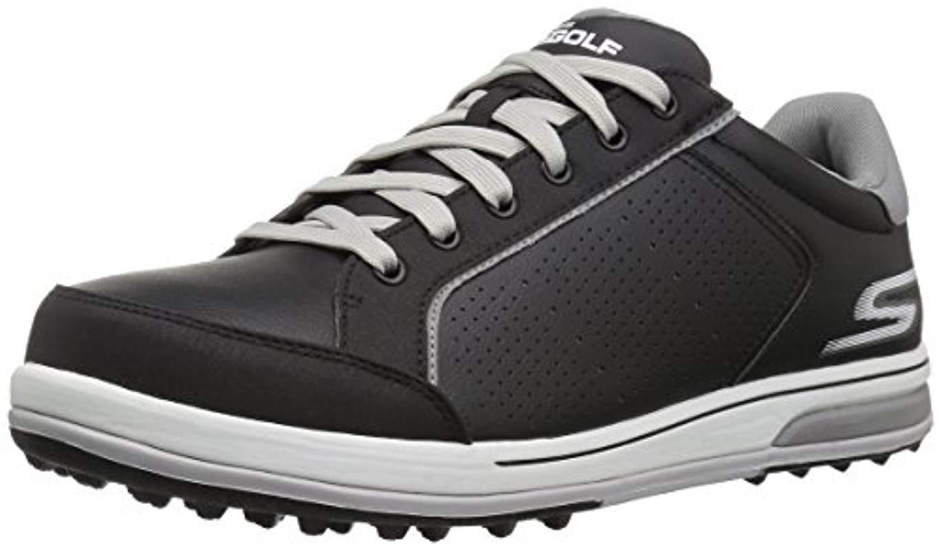 Lyst Skechers Go Drive 2 Relaxed Fit Golf Shoes In Black For Men Skechers Men S Black Go Drive 2
