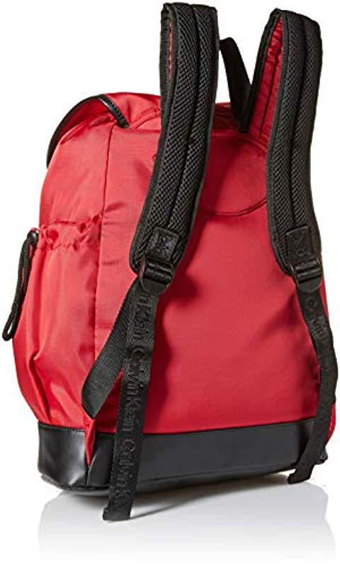 calvin klein hebe nylon backpack