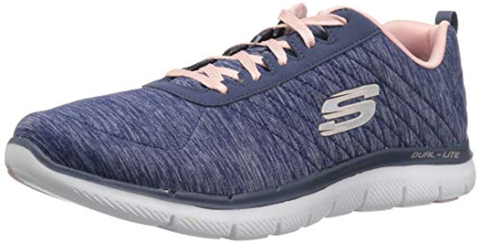 skechers flex appeal mens blue