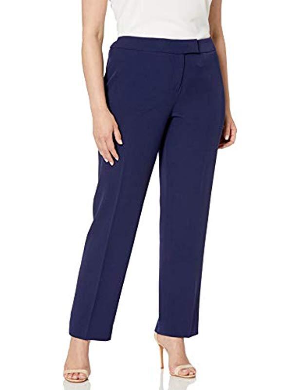 anne klein slim crop pant