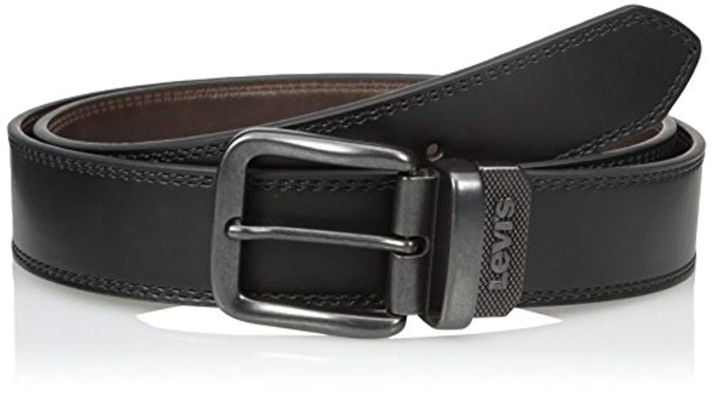 Levi's Reversible Dress Belt Belt, Black, 110 Cm (manufacturer Size ...