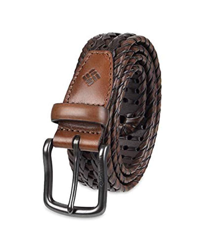 Columbia Braided Belt in Brown for Men - Lyst