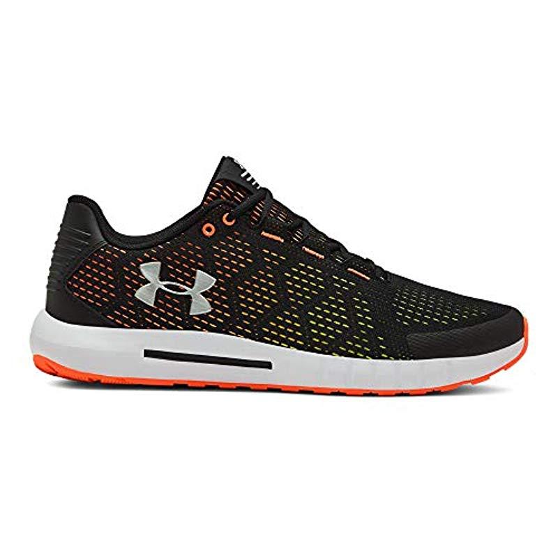 Under Armour Micro G Pursuit Se Running Shoe in Black for Men - Lyst