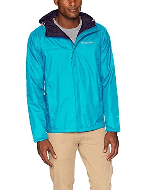 Lyst - Columbia Watertight Ii Front-zip Hooded Rain Jacket in Blue for Men