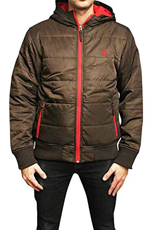 us polo assn hooded jacket