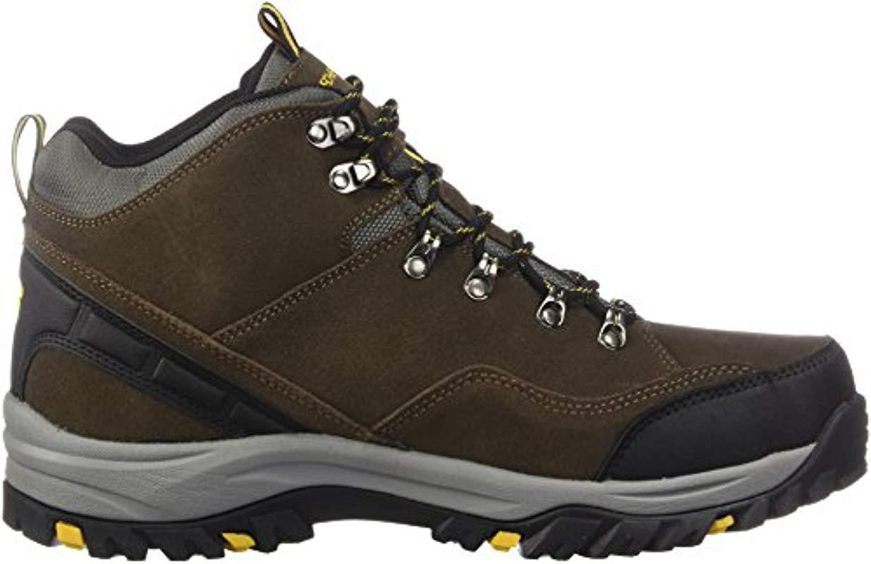 skechers men's relaxed fit relment pelmo hiking boot