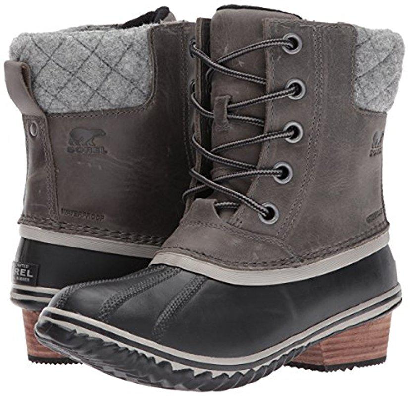 sorel slimpack ii black