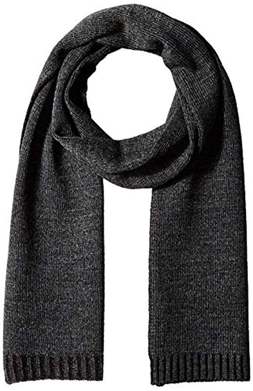 Calvin Klein Solid Scarf in Gray for Men - Lyst