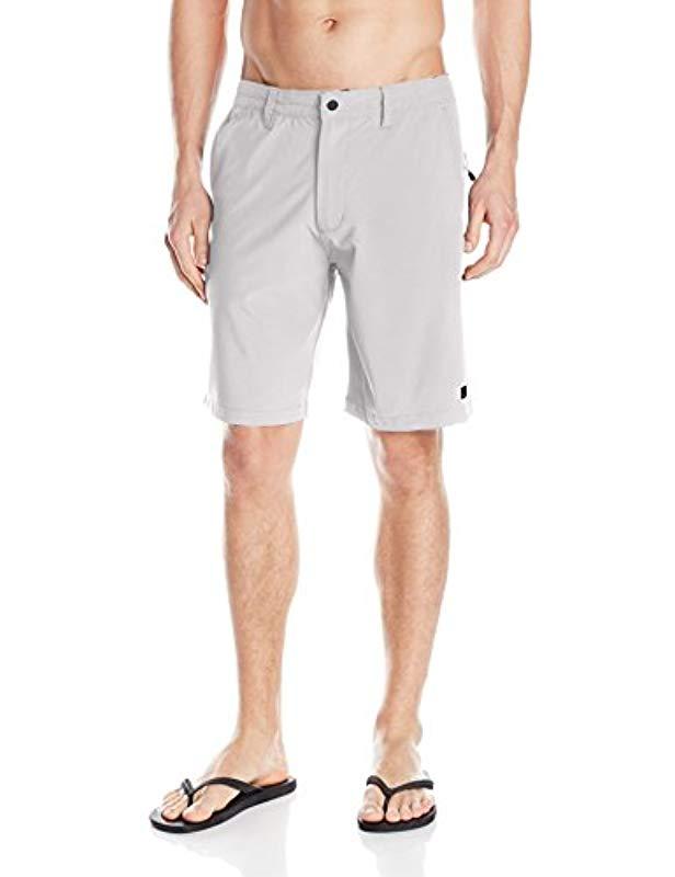 Quiksilver Waterman Vagabond Hybrid Shorts in Gray for Men Lyst