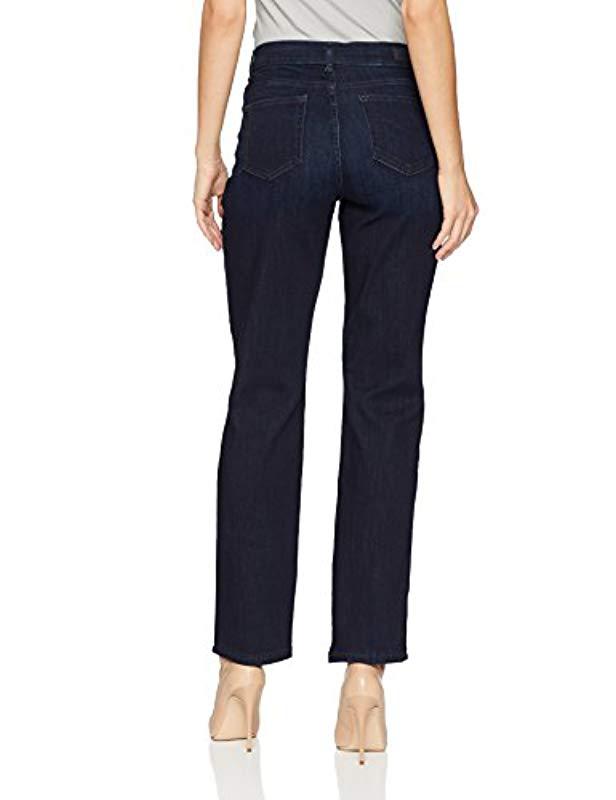 Lyst - Lee Jeans Relaxed Fit Straight Leg Jean, Niagara Blue, 4 Petite ...