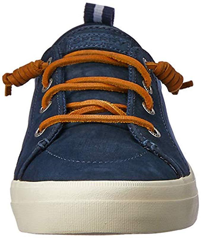 sperry crest vibe washable leather sneaker