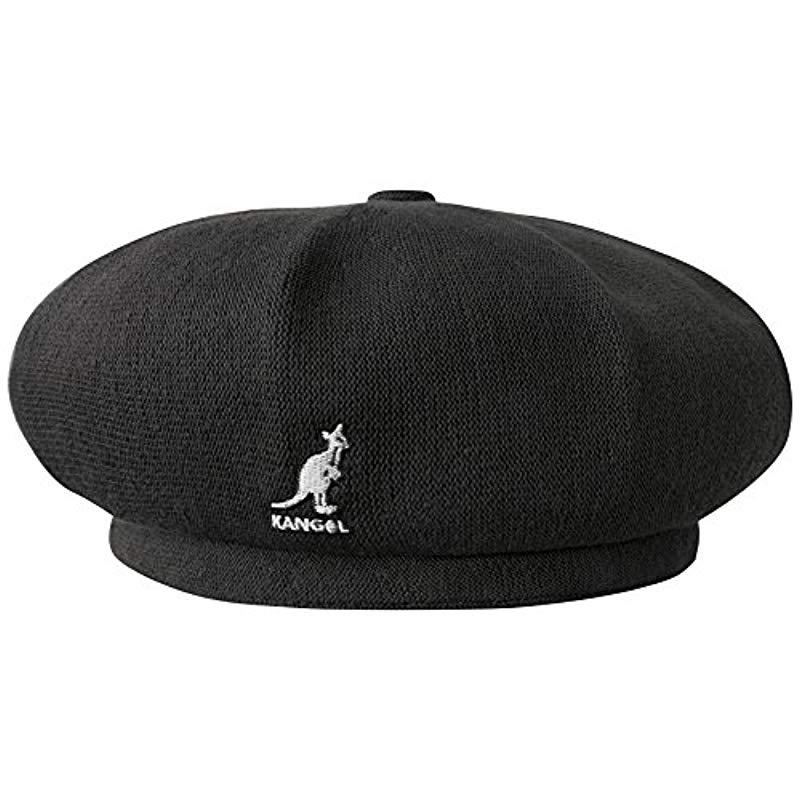 Lyst Kangol Bamboo Jax Beret Hat in Black for Men