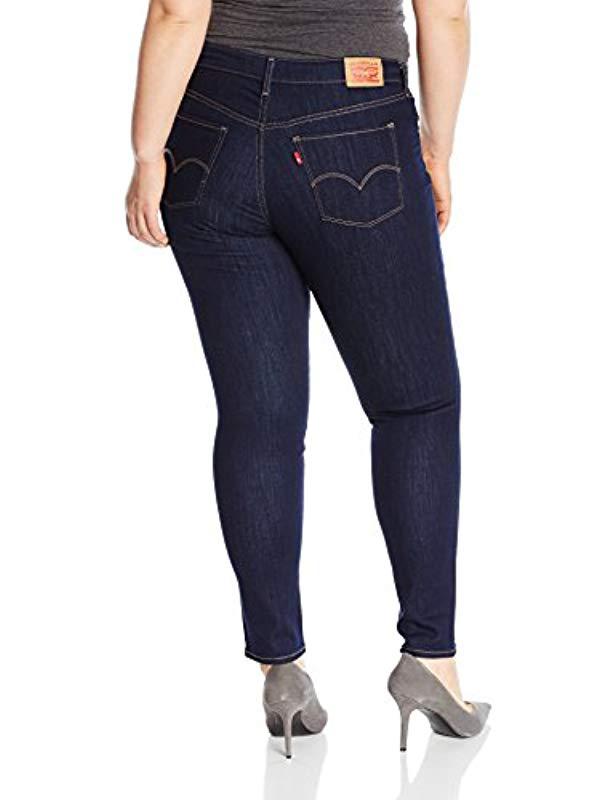 levi's 711 skinny plus size