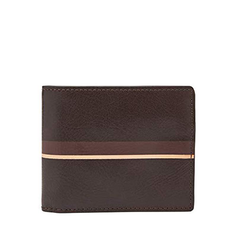 Fossil Bifold Wallet With Coin Pocket Literacy Basics