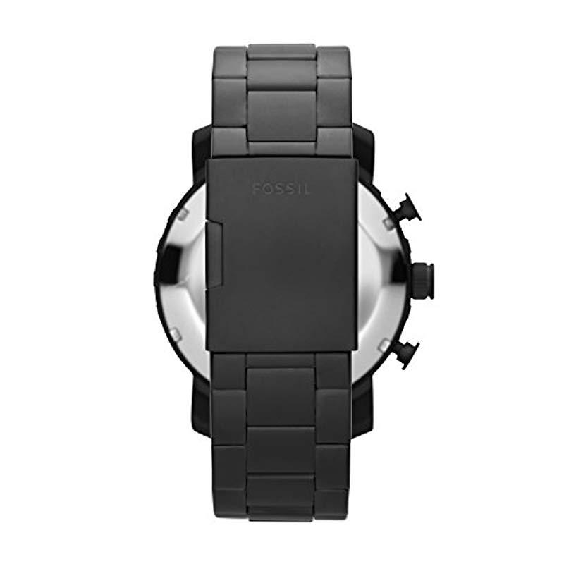 fossil q nate black