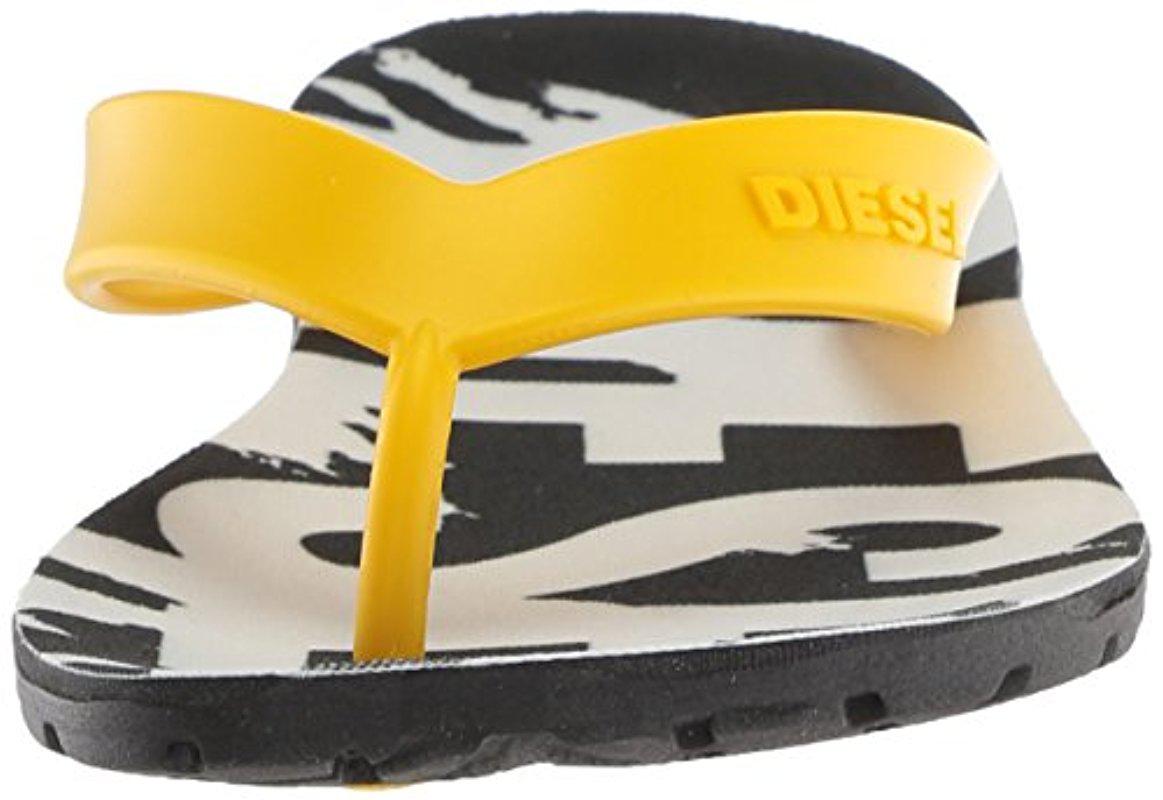 diesel plaja splish flip flops
