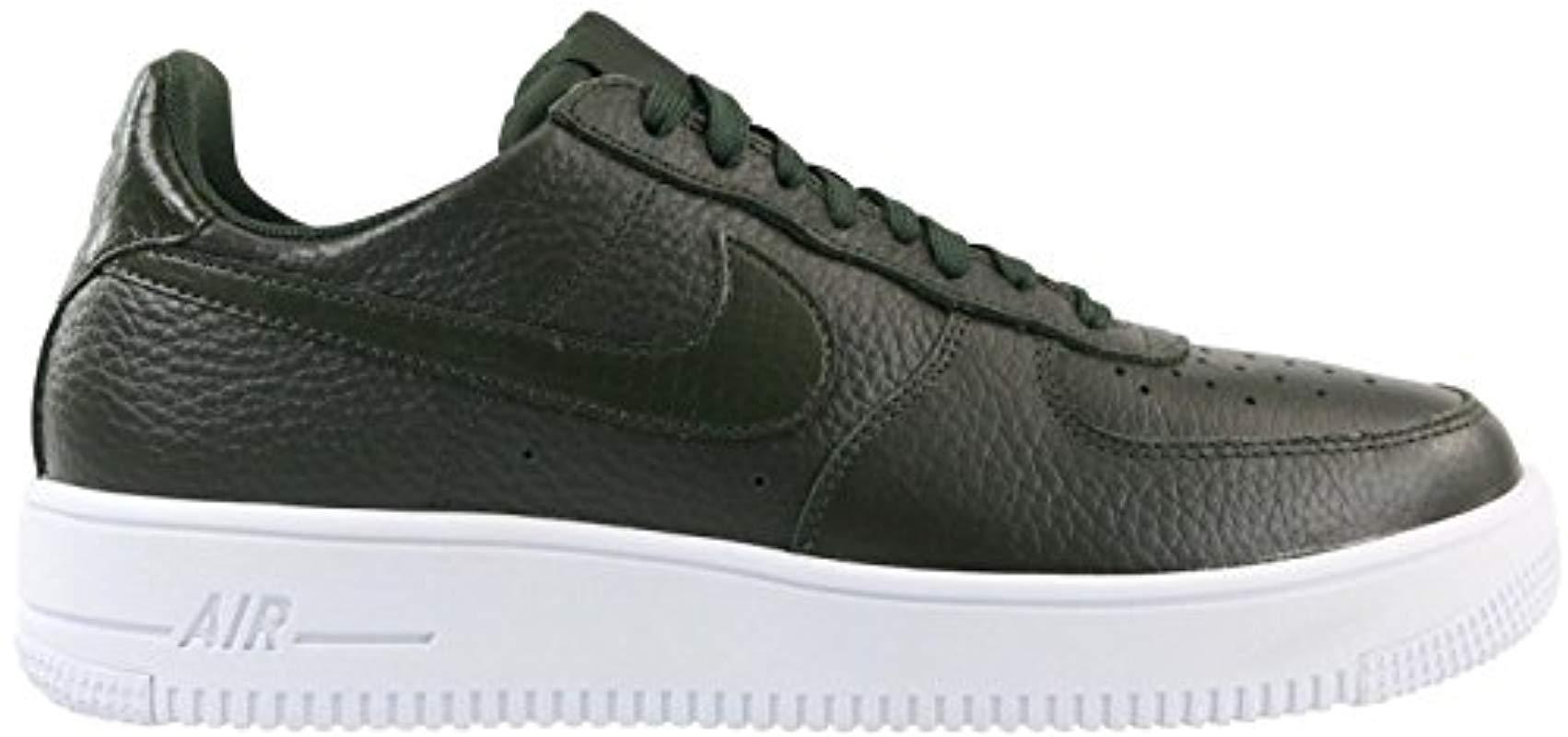 Nike Air Force 1 UltraForce Mid Premium Herren Olive Weiß 921126 002 Nike Air Force 1 UltraForce Mid Premium Herren Olive Weiß 921126 002