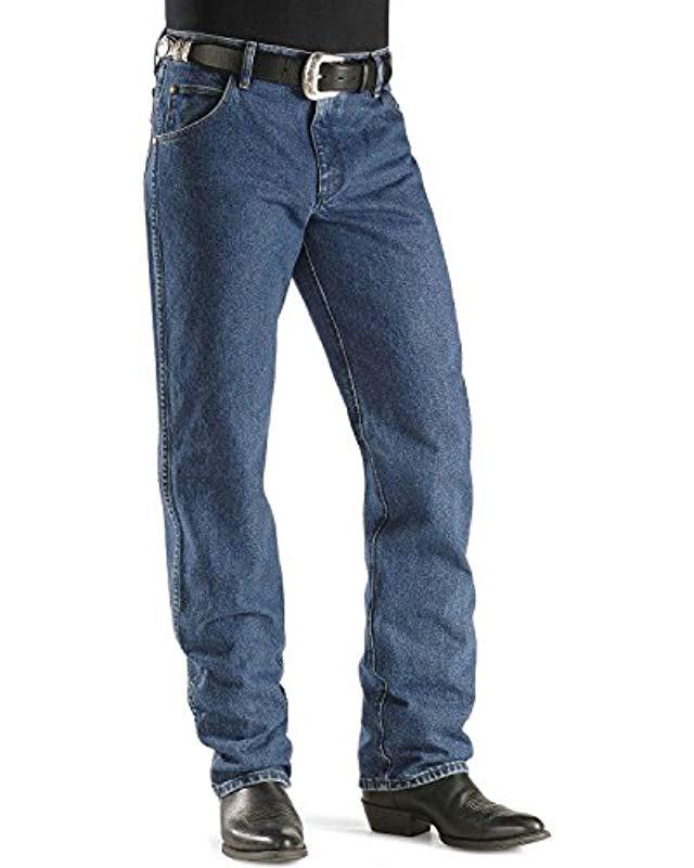 Lyst - Wrangler Male Premium Performance Cowboy Cut Regular Fit Jeans ...