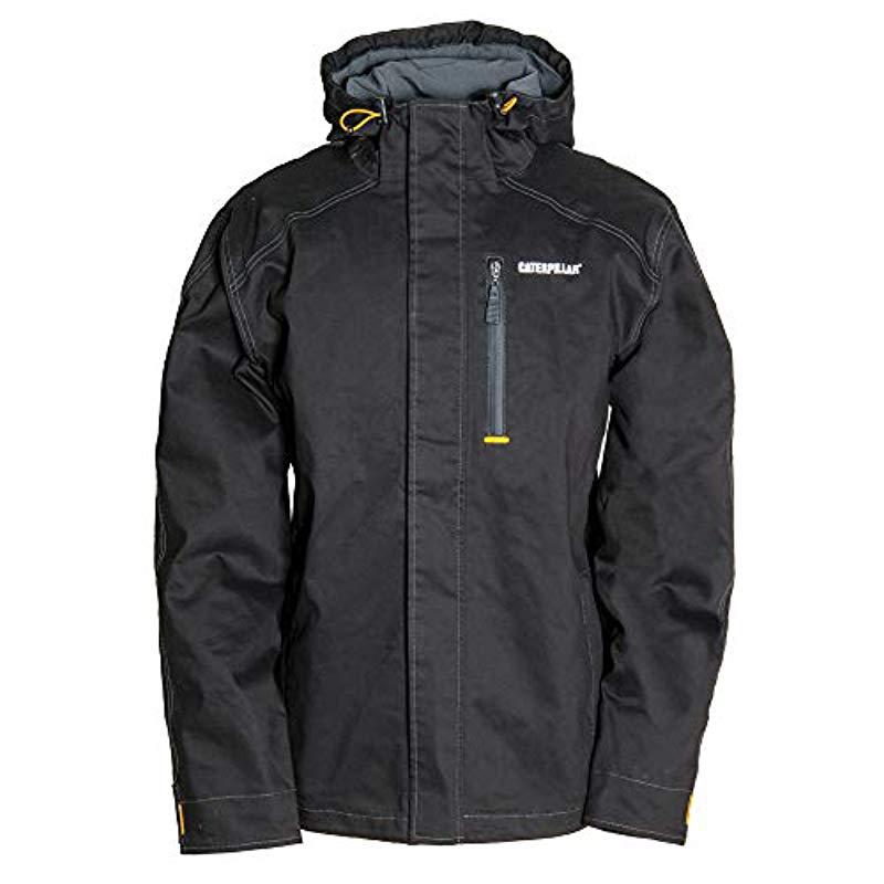 Lyst - Caterpillar H20 Waterproof Jacket Outerwear in Black for Men