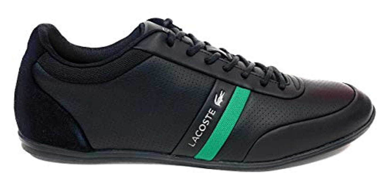 Lacoste Storda-119 Black/green Sneakers Shoes in Black for Men - Lyst