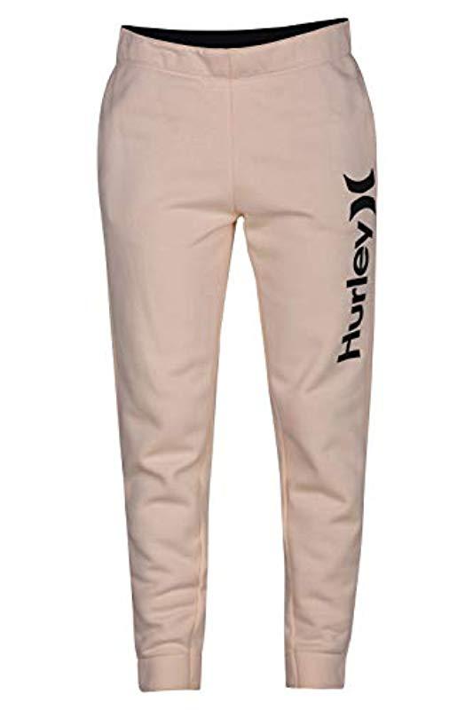 hurley men's fleece jogger