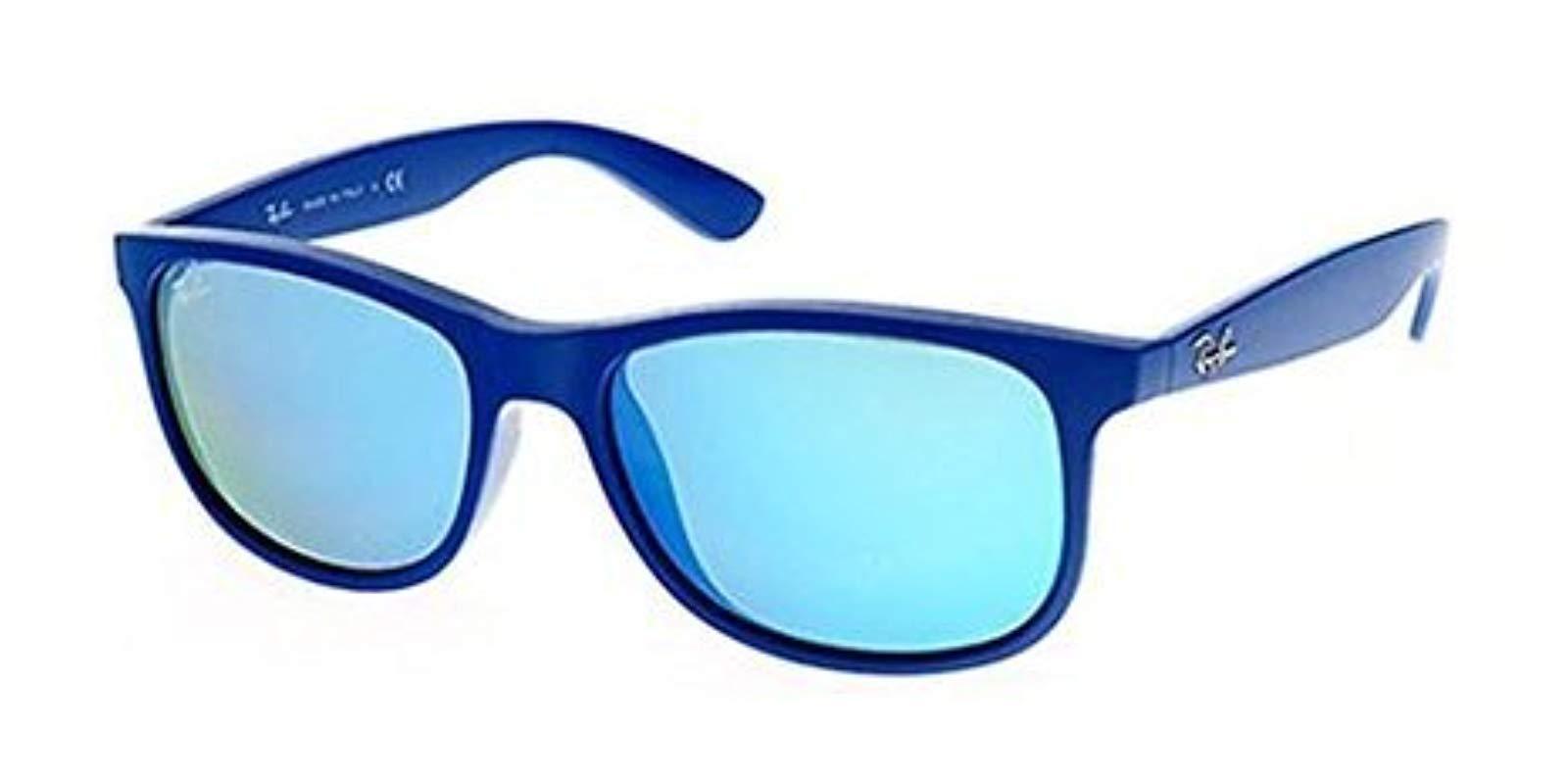 Ray Ban Rb4202 Andy Sunglasses In Blue For Men Lyst