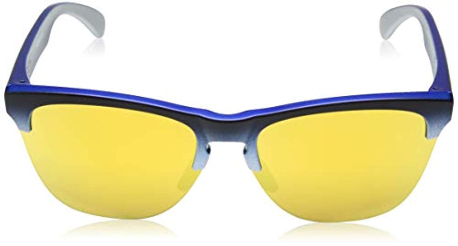 oakley blue frogskins