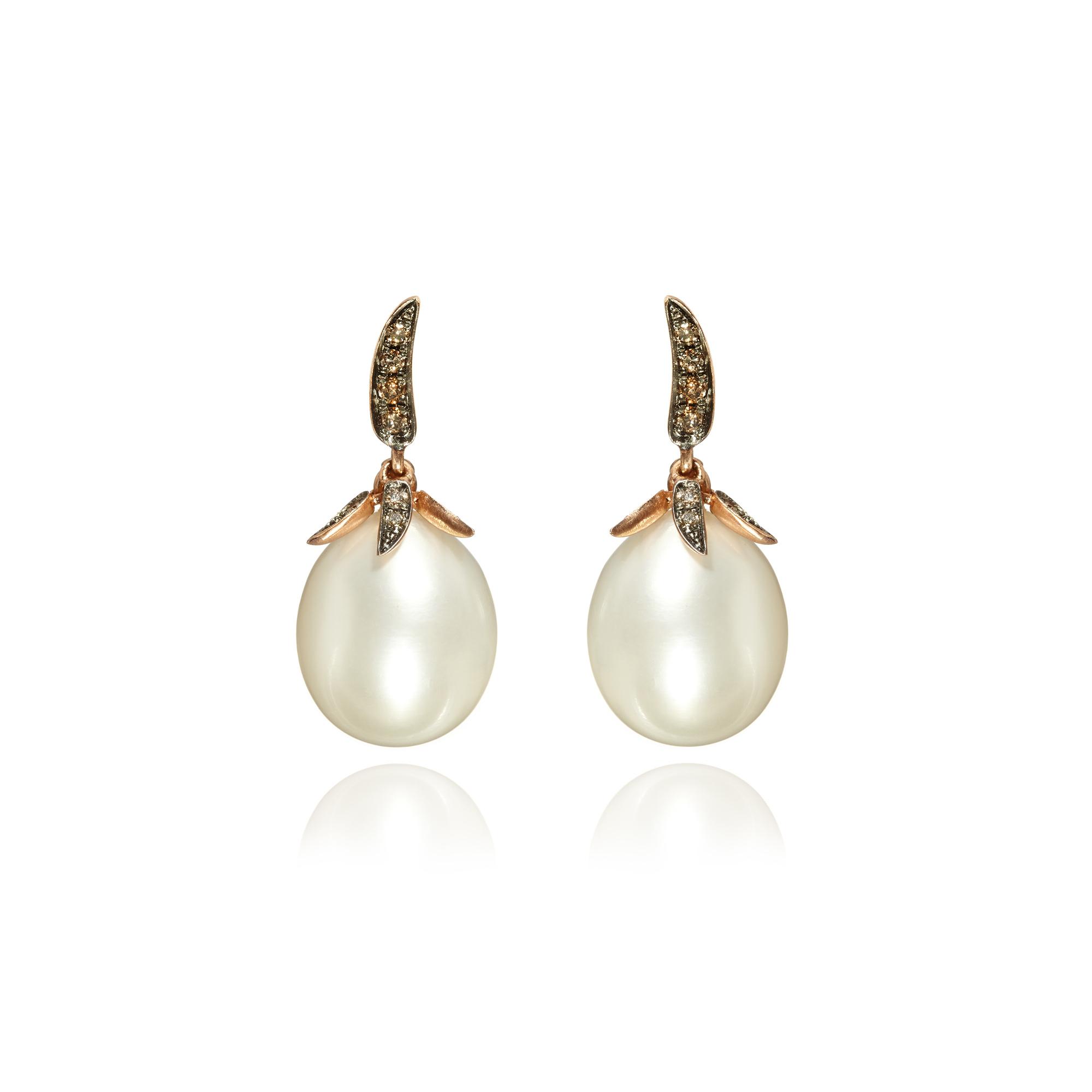 Lyst Annoushka Chilli Snowdrop Earrings In Metallic Save Annoushka Women S Metallic Chilli Snowdrop Earrings