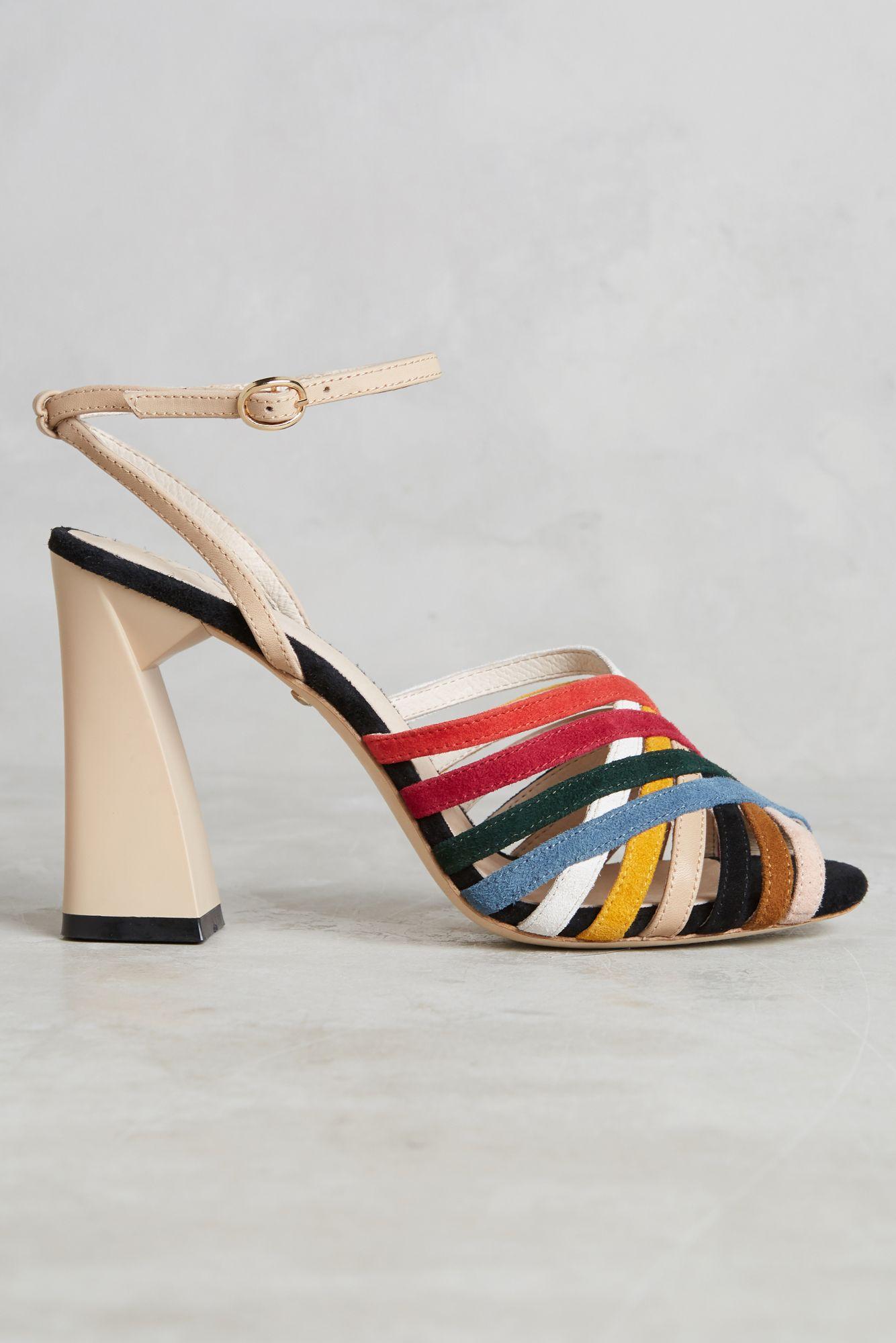 raye bunny heeled sandals lyst raye bunny heeled sandals lyst