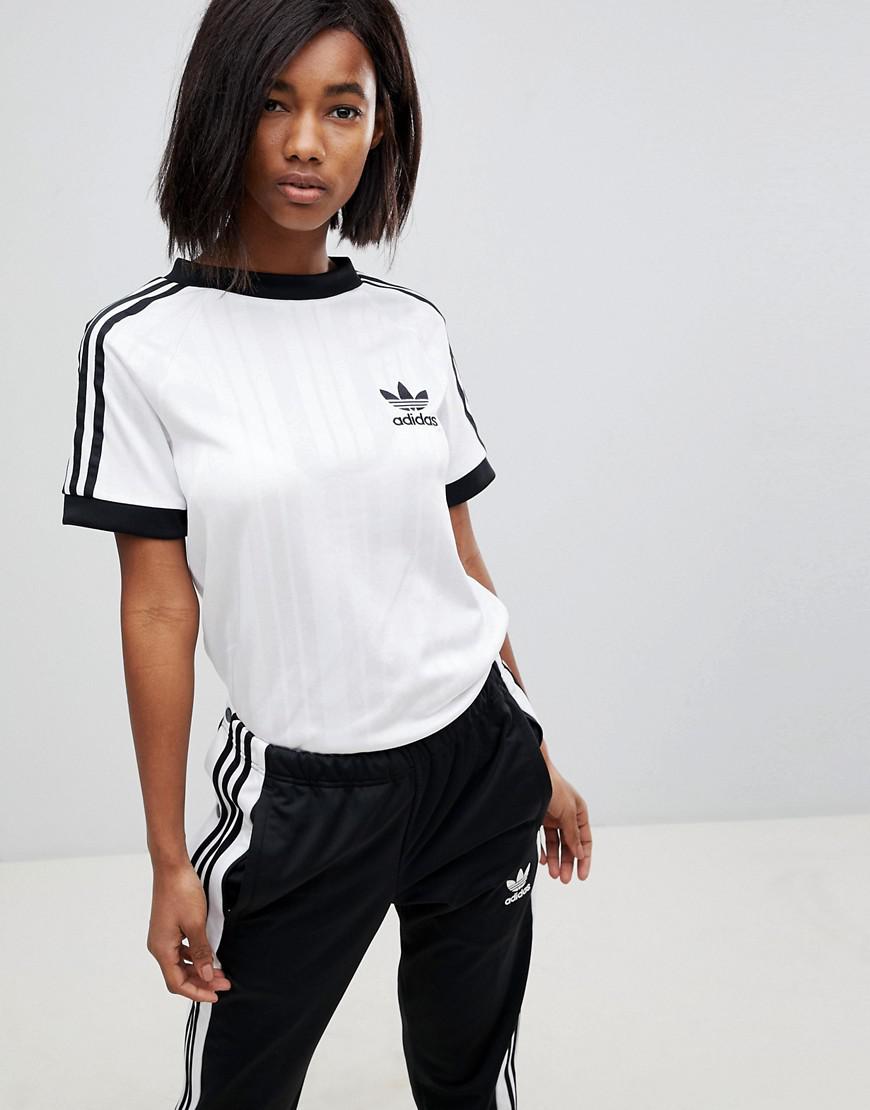 adidas adicolor 3 stripe t shirt adidas adicolor 3 stripe t shirt