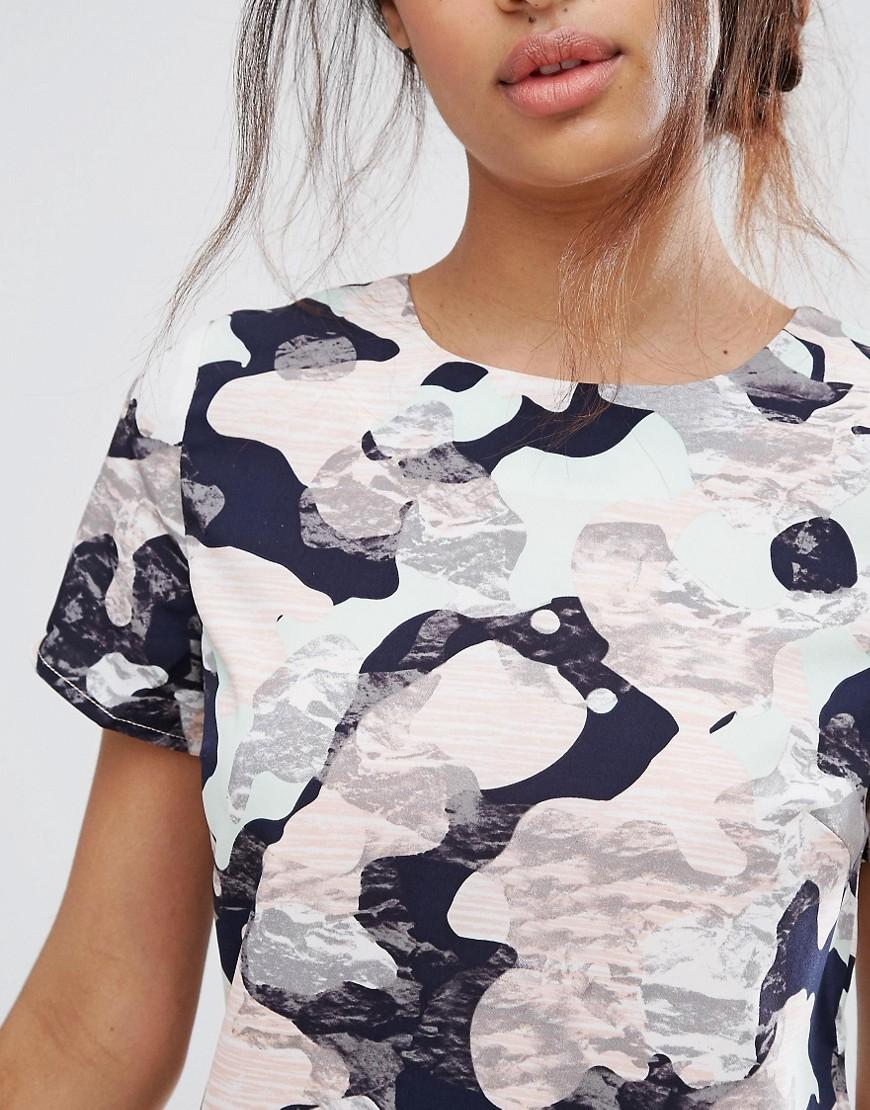 Sugarhill Camo Top in Pink Lyst
