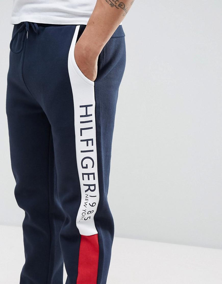 Lyst - Tommy Hilfiger 1985 Cuffed Joggers in Blue for Men