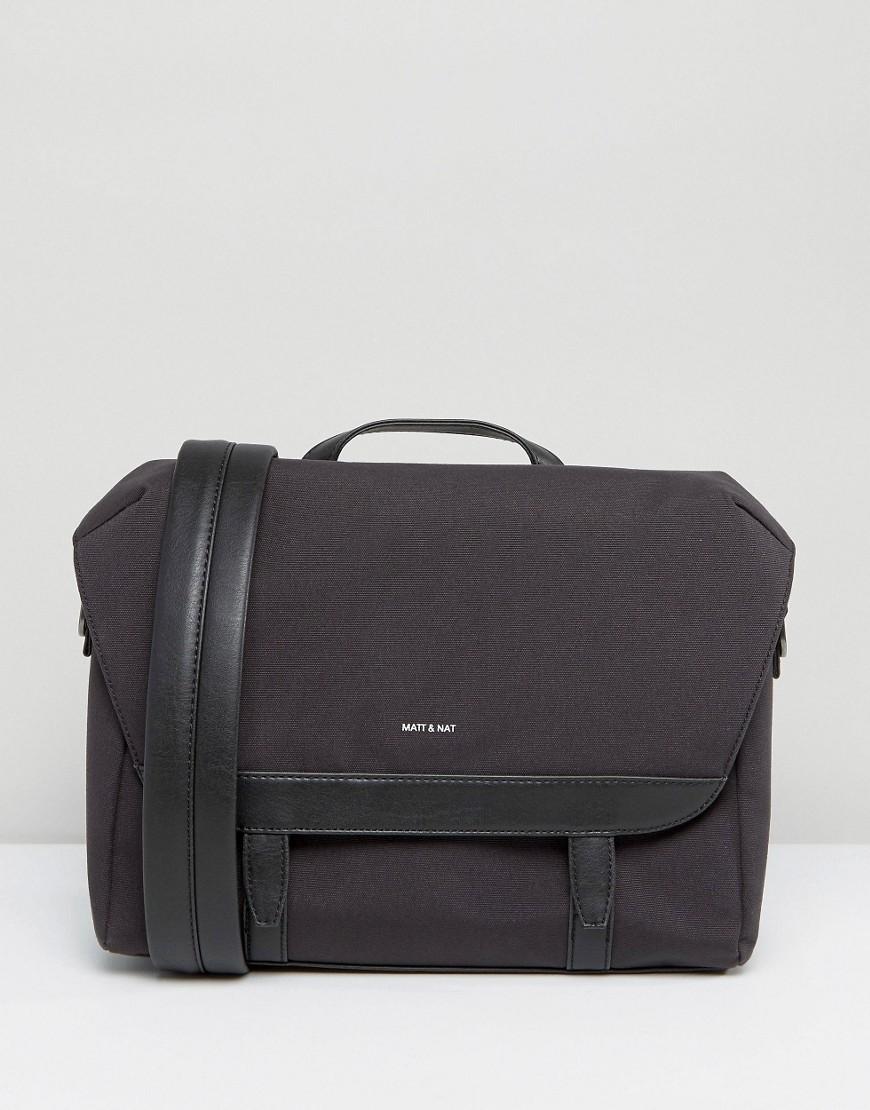 Lyst Matt & Nat Martel Messenger Bag in Black for Men