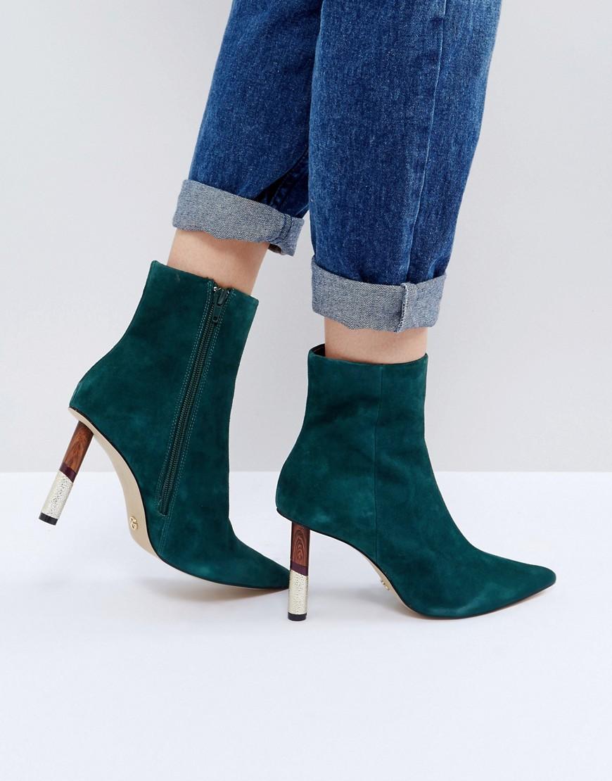 kurt geiger green heels