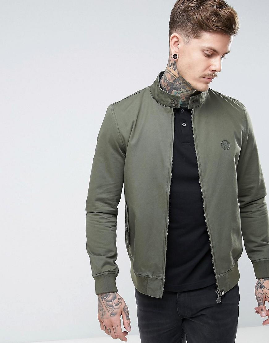 Download Pretty green Newton Harrington Jacket With Paisley Lining ...