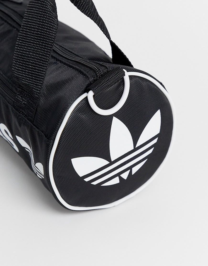 adidas Originals Mini Duffle Bag In Black in Black - Lyst