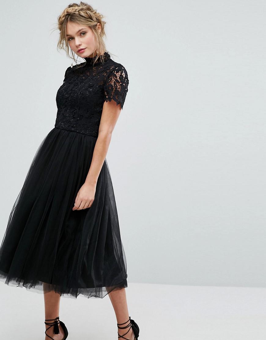 Black Midi Dress