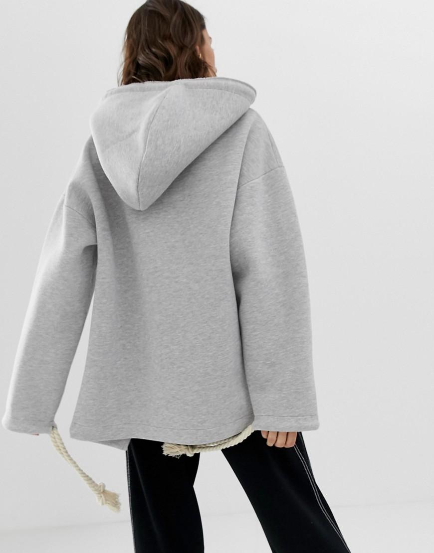 Side split hoodie women's Clearance