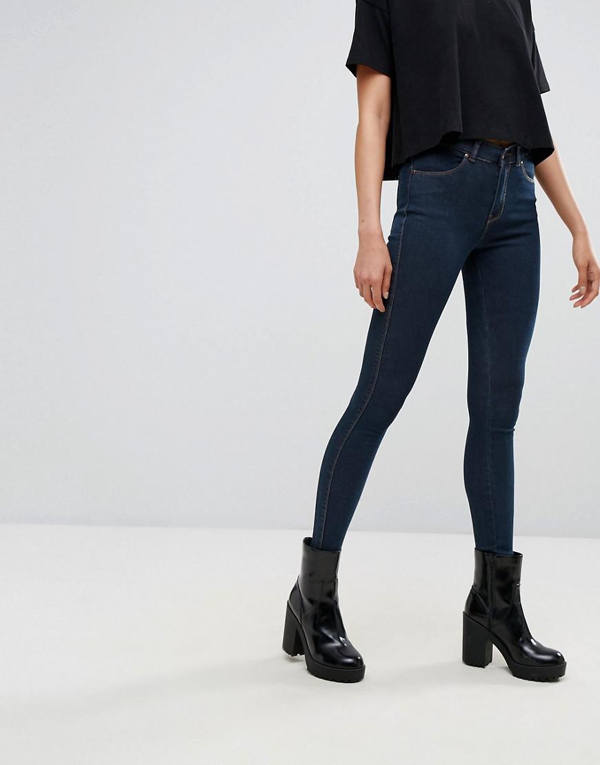 mid rise super skinny jeans