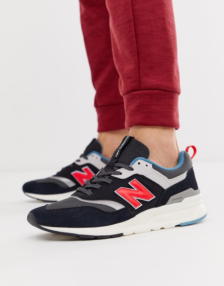 new balance 997 in workwear black