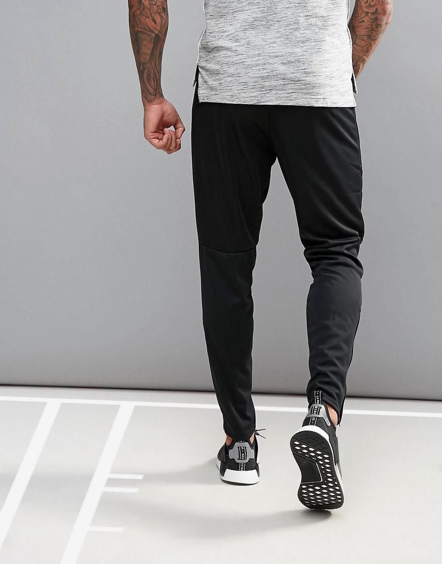lyst adidas ausbildung in schwarz in schwarz bk0348 zulaufenden hosen für männer lyst adidas ausbildung in schwarz in schwarz bk0348 zulaufenden hosen für männer