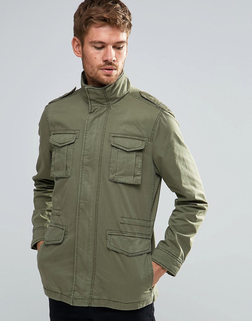 Esprit Casual Jacket in Green for Men Olive  Lyst