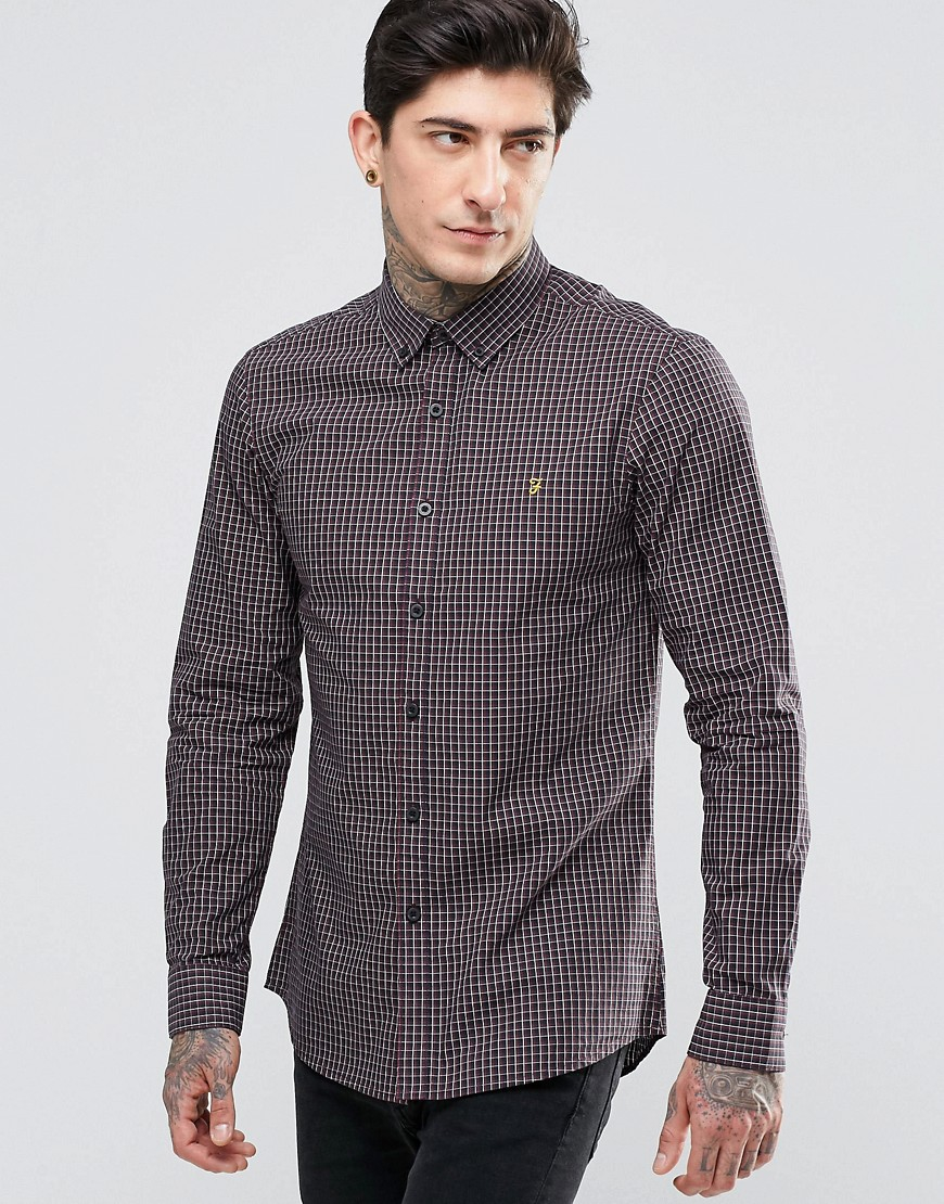 farah oxford shirt slim fit