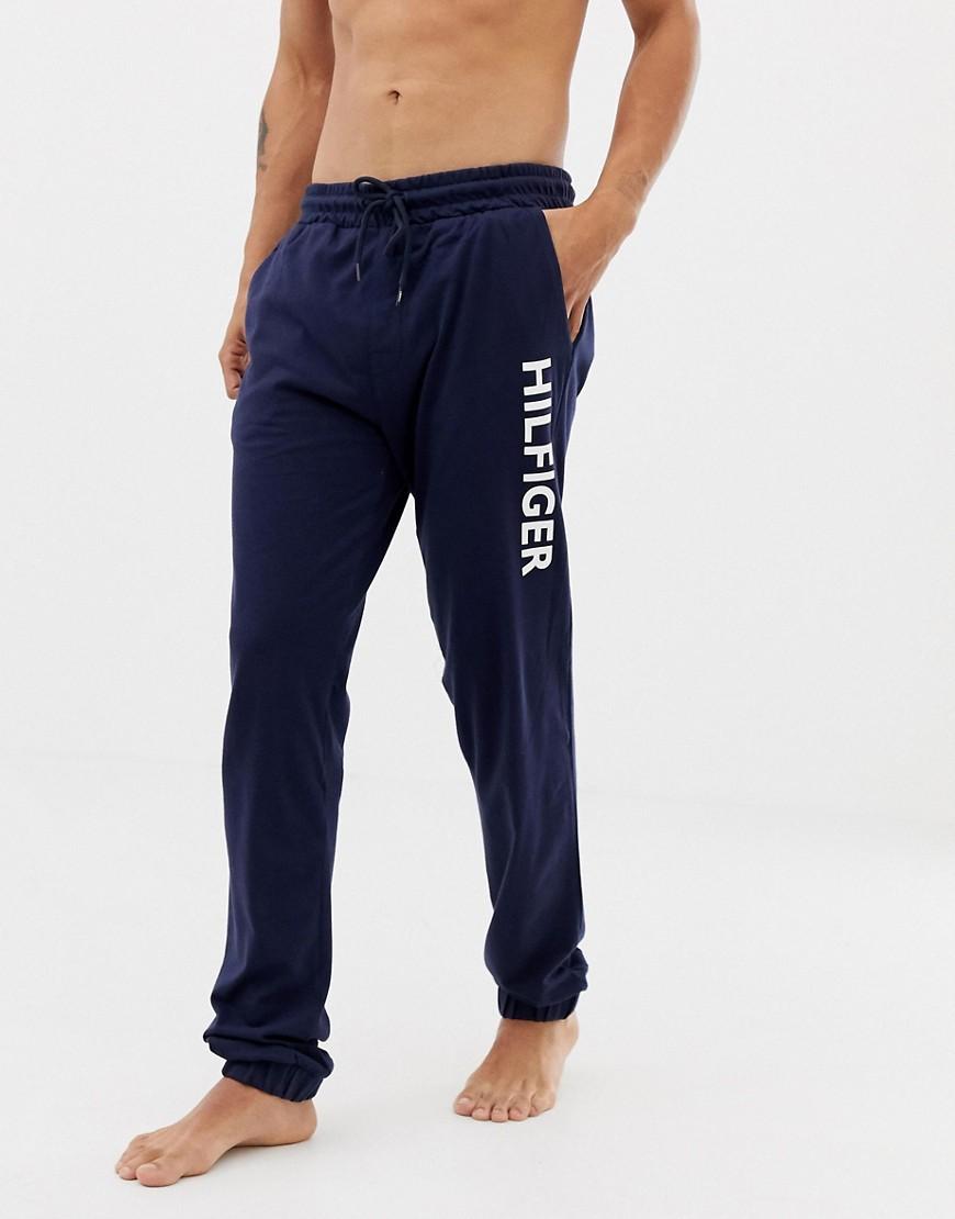 tommy hilfiger logo waistband joggers